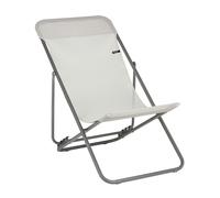 Transat Jardin Pliable - Chilienne Multi-positions : Largeur 52 Cm - Transatube 2 - Batyline® Iso - Beige Seigle - Lafuma Mobilier