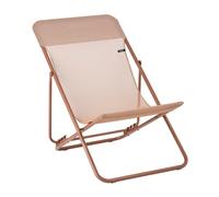 Transat Jardin Pliable - Chilienne Multi-positions : Largeur 58 Cm - Maxi Transat - Batyline® Iso - Orange Canyon - Lafuma Mobilier