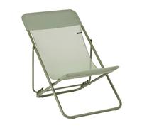 Transat Jardin Pliable - Chilienne Multi-positions : Largeur 58 Cm - Maxi Transat - Batyline® Iso - Vert Moss - Lafuma Mobilier
