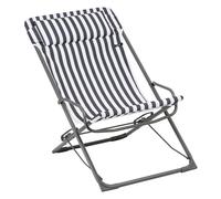 Lafuma Chaise longue Transaswing Multi Rayures Terre