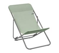 Transat Maxi Texplast Lafuma - tissu - structure acier - vert clair