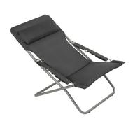 Transat pliant LAFUMA Transabed BeComfort - Gris Foncé
