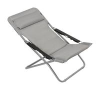 Transat pliant LAFUMA Transabed BeComfort - Gris Silver