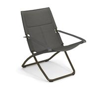Emu - Chaise longue pliable inclinable Gris