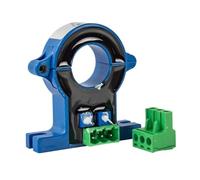 transducteurs, Capteur de courant continu à effet Hall en boucle ouverte, ouverture 25 mm, 0-1500 A, sortie 4-20 mA (DC 24 V/12 V noyau divisé)(Dc 0100a,DC12VDC 420MA OUTPUT)