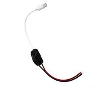 Transformateur 220 V vers 5 V 2 A pour caméras de surveillance, bloc | Protection contre la surcharge et la surchauffe, haute stabilité, économe en énergie, boîtier en plastique, câble de 30 cm