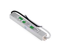 Transformateur 220v 12v 30W, Convertisseur 220v 12v Etanche IP67, Driver LED 12v 2.5A, Transformateur Projecteur Piscine 220v 12v (DC 12 V 30 W 2,5 A)