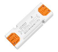 Transformateur 220V 12V LED Plat 30W 2,5A Transfo 230 Volt à 12 Volt DC | Alimentation Tension Constante pour Basse Tension Ruban Bande Spot Ampoules MR16 GU5.3 G4 Pilotes