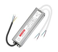 Transformateur 220V 24V LED 200W, alimentation 24v 200w 8.2A, led driver 24 volt étanche IP67, Transfo AC à DC, convertisseur 220v 24v, 24V200W, pour G4, GU5.3, MR11, MR16, Bande LED, Non Dimmable