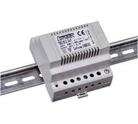 Transformateur 230 V AC - 24 V AC 0,5A rail DIN 3 modules Comatec