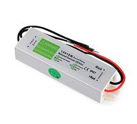 Transformateur 250V 12V 15W Imperméable Alimentation LED Transfo Entrée 90-250V AC Sortie DC 12V LED Driver Tension Constante étanche IP67 Adaptateur Basse Tension pour CCTV Ampoule Led
