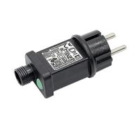 Transformateur 31V pour Guirlande LED, Clignoteur Guirlande Avec 8 Modes | Adaptateur Guirlande Lumineuse Prise Fonction de Mémorisation, IP44 pour éclairage Sapin de Noël, Filet Lumière