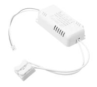 Transformateur à Intensité Variable 8-24w Protections Intégrées | Boîtier ABS Compact Blanc, Connecteurs Mâle et Femelle Inclus, pour Éclairage D'armoires et Escaliers