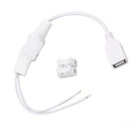 Transformateur Alimentation 5V 1A pour Surveillance Vidéo | Conversion stable 220V à 5V, pour idéal caméras fil, protection surtension, design compact blanc