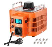 transformateur automatique à tension variable 3000VA, 10 ampères, entrée 230 V, sortie 0-300 V, régulateur de tension alternative, avec écran LCD, 4 fusibles supplémentaires