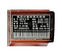 Transformateur de courant de mesure basse tension LMZ1D-0.66, compteur électrique de classe 0.2S(75/5A single turn)