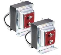 Transformateur de sonnette 24V 40VA Certifié UL(2PCS) | Certification UL sécurité, sortie pour robuste 24V 40VA, réduit risques électriques, opération