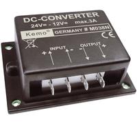 Transformateur de tension (kit monté) Kemo M038N Tension dentrée (plage): 24 - 26 V/DC Tension de sortie (gamme): 12 V/DC (max.)