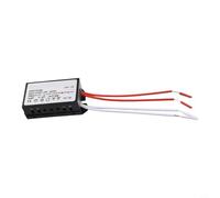 Transformateur électronique 110 V vers AC 12 V pour éclairage LED basse tension à intensité variable avec télécommande 80 W (80 W)