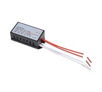 Transformateur électronique 110 V vers AC 12 V pour éclairage LED basse tension à intensité variable avec télécommande 80 W (40 W)