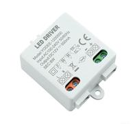 Transformateur LED 12V 2-Pack Compact 40x40mm Anti-Scintillement | Anti-, tension constante, pour idéal rubans LED, spots encastrés, intérieur résidentiel