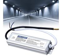 Transformateur LED 24 V 60 W 2,5 A, transformateur LED 230 V vers 24 V DC, étanche IP67, pilote LED, bloc d'alimentation LED 24 V, transformateur extérieur, transformateur basse tension pour