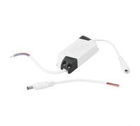 Transformateur LED à courant constant - 1 à 3 W - Bloc d'alimentation pour panneau LED - AC85-265 V vers CC 3-12 V - 250 mA - Sans scintillement - Silencieux - Design compact - Pour intérieur (18-25 W