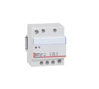 Transformateur pour sonnerie 230V vers 12V ou 8V - 24VA - 4 modules