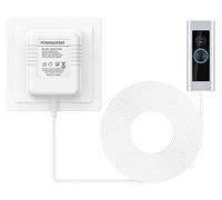 Transformateur pour sonnette, 24 V/500 mA, alimentation secteur, câble de 3 mètres, accessoires pour la maison connectée