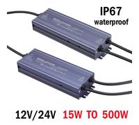 Transformateurs AC DC étanches 220V à 12V 24V, alimentation de commutation 200W 300W 400W 500W pour éclairage domestique, bande lumineuse, gradation 300W