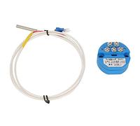 Transmetteur de Température PT100-50 à 400 Degrés, Sortie 0-10V DC24V, Capteur 1M pour Mesure de Température