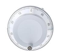 Transmetteur d'impulsion pour système CNC 80 mm 5 V 100 impulsions 4 | Alliage d'aluminium, 80 mm de diamètre, 5 V, 100 impulsions, 4 connecteurs, pour machine CNC ou fraiseuse