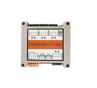 Transmetteur numérique à cellule de charge multicanal, 4 entrées RS485 Modbus RTU, Module convertisseur capteur jauge contrainte 10-28VDC