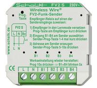 Transmetteur radio 4 entrées FV2 S (230V AC)