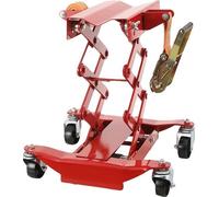 Transmission Jack, capacité de charge 200 kg, plage de hauteur 185-590 mm, dimensions de base 420 x 400 mm, dimension de la prise d'entraînement 1/2" Sq Dr, poids 18,50 kg