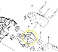 Transmission pour coupe-herbe Husqvarna 136 LiL 588728301