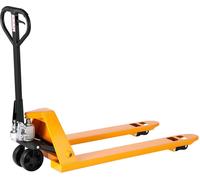 Transpalette, capacité de charge de 2,5 tonnes, transpalette manuel avec fourches de 122 cm de long et 68,6 cm de large pour la manutention de matériaux, hauteur de levage des fourches comprise entre