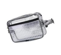 Transparency Organisateur de Taille en PVC avec Ceinture Réglable Extensible Antistatique Transparent Sac de Rangement pour Accessoires de Randonnée Antistatique Ceinture de Rangement Engrenage