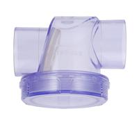 Transparent Clapet Anti-retour PVC pour Conduite D'eau et Égout | Inspection Visuelle du Flux, Installation Simple, Usage Polyvalent, pour Tuyau D'eau et Canalisation Cuisine