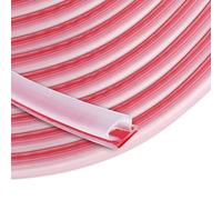 Transparent joint caoutchouc porte entree 10mm*6mm*6m - Auto-adhésif Anticollision Joint Fenetre Isolation - Étanche - Pour isolation de cadre de porte - Facile à couper à la taille désirée