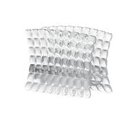 Transparent PORTE-SERVIETTES DE TABLE "TIFFANY"