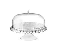 Transparent STAND À GÂTEAU AVEC CLOCHE "TIFFANY" ⌀36