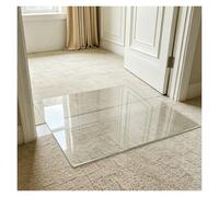 Transparent Tapis Cuisine, De Sol en Plastique Vinyle Protecteur, Imperméable Et Antidérapant, Tapis Exterieur Terrasse, Convient À Différents Types De Meubles(1.5mm,120cmx120cm)