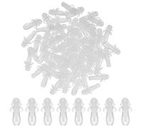 Transparents Bouchons D’Oreilles et Protection 40 pièces en Silicone | Étanches, Souples, Adaptés au Conduit Auditif, pour Piscine, Sommeil, Concerts, Études et Déplacements Quotidiens