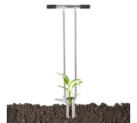 Transplanteur de bulbes, petit outil de transplantation de , 80 x 28,5 x 7 cm, 970 g, plantation confortable, désherbeur de sod, jardin, transplantation