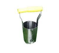 Transplanteur de semis en Acier Inoxydable épaissi, Creuser des Trous, Outil de semis, Plantation de légumes, Pelle de Jardinage(M)
