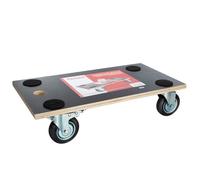 Transporteur de meubles - TOOLAND - 575 x 300 mm - 2 roues avec frein - Charge max 400 kg