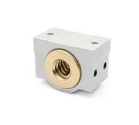 Trapèze Écrou Filetage 12 x 3 R Fonte Rouge avec boîtier en aluminium/Easy de mechat Electronics - Système 1216 A/1216B