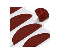 Trapmatten zelfklevend 15 st 56x17x3 cm rood136392