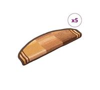 Trapmatten zelfklevend 5 st 65x21x4 cm bruin149836